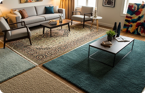 Hand tufted Carpets Dubai