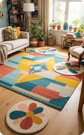 Hand tufted Carpets Dubai