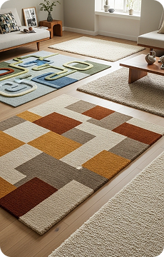 Hand tufted Carpets Dubai