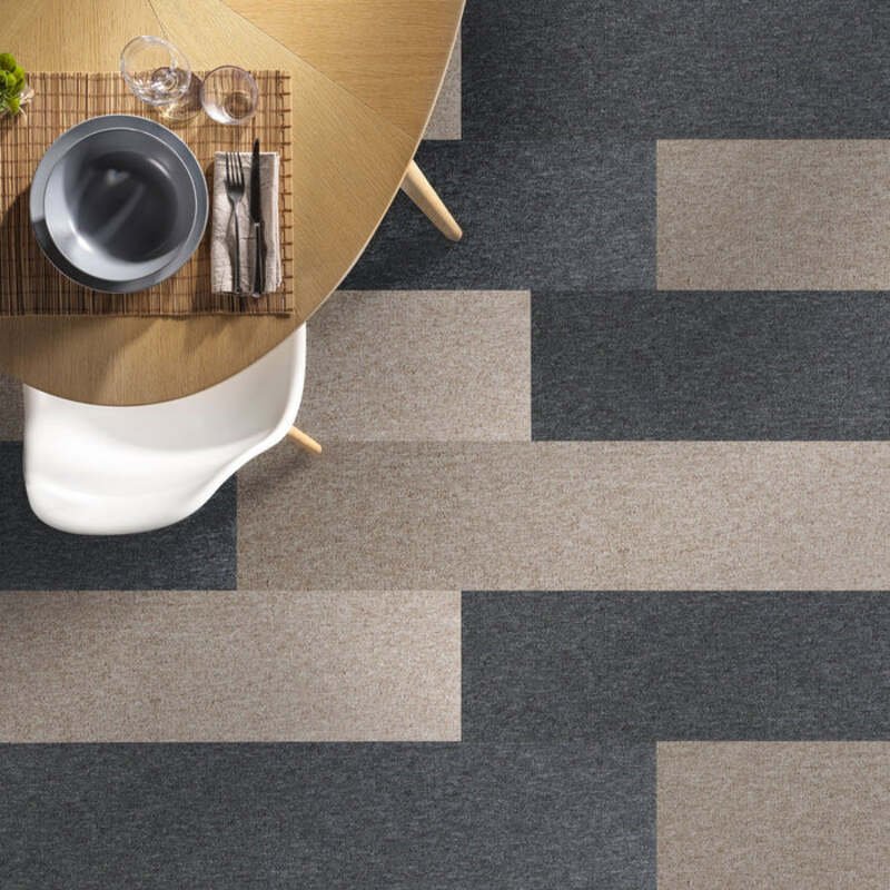 25 x 100 cm Self-Laying Nevada Carpet Tiles