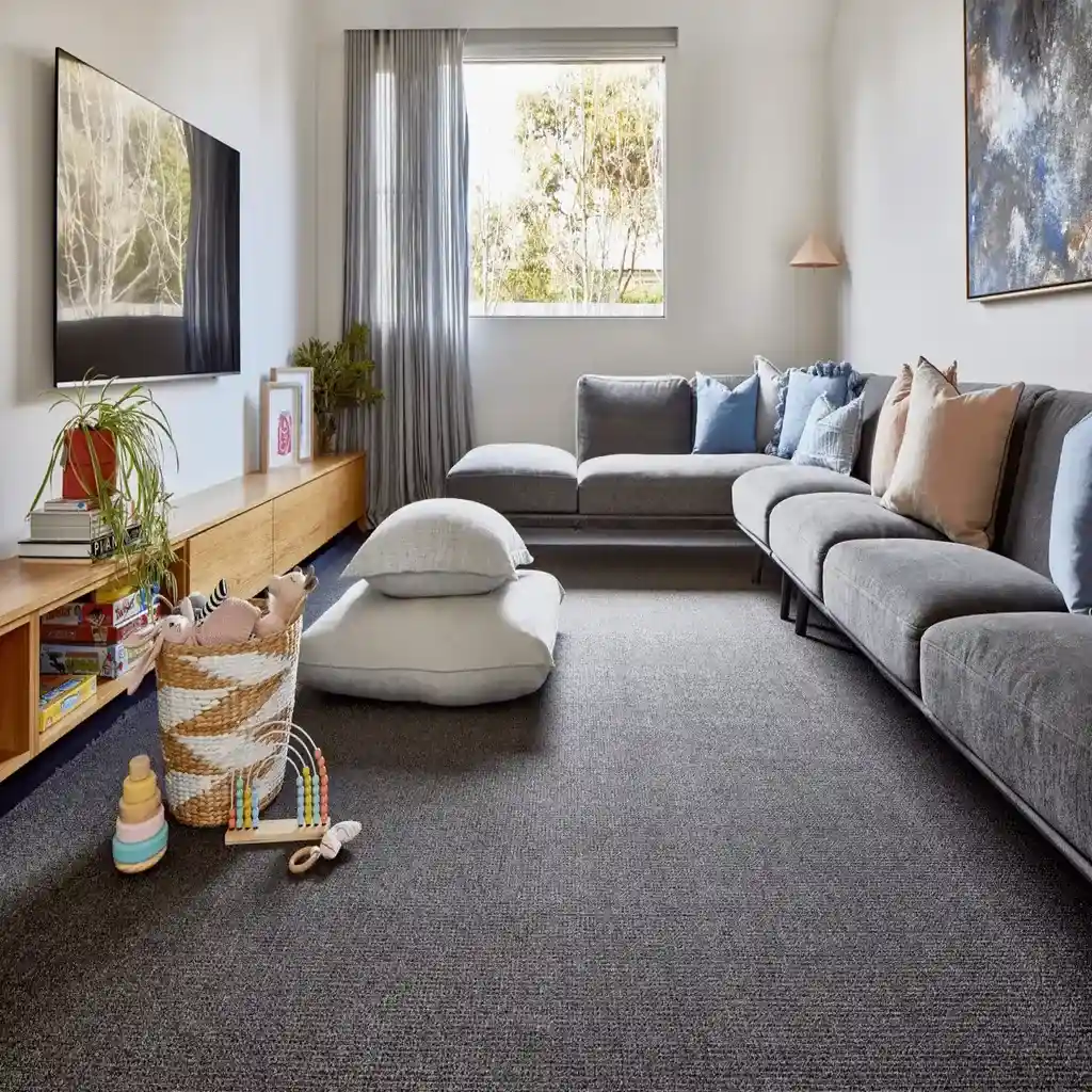 Revolutions Taupe Level Loop Carpet