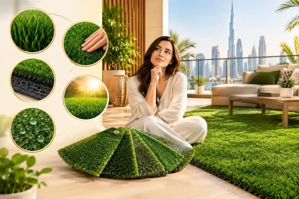 How to Choose the Right Grass Carpet for Home in Dubai