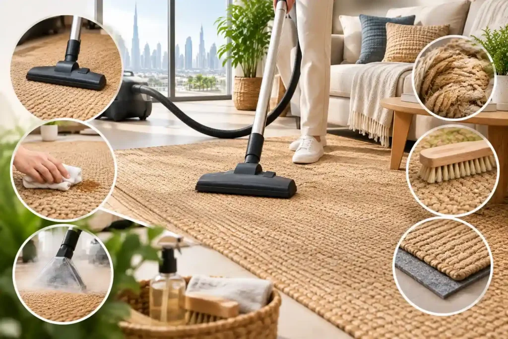 How to Clean and Maintain Sisal Carpets in Dubai