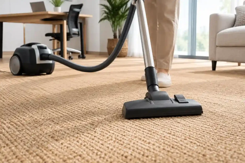 Vacuuming for Sisal Carpets