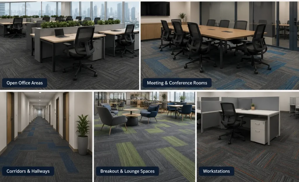 Carpet Tiles: Where They Make Sense